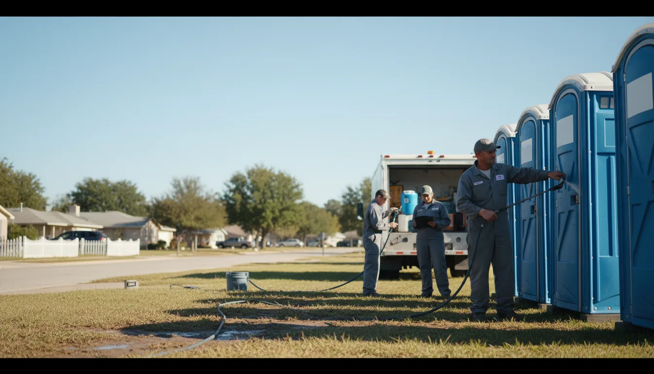 Long-Term Portable Toilet Rental in Stone Creek, OH near me